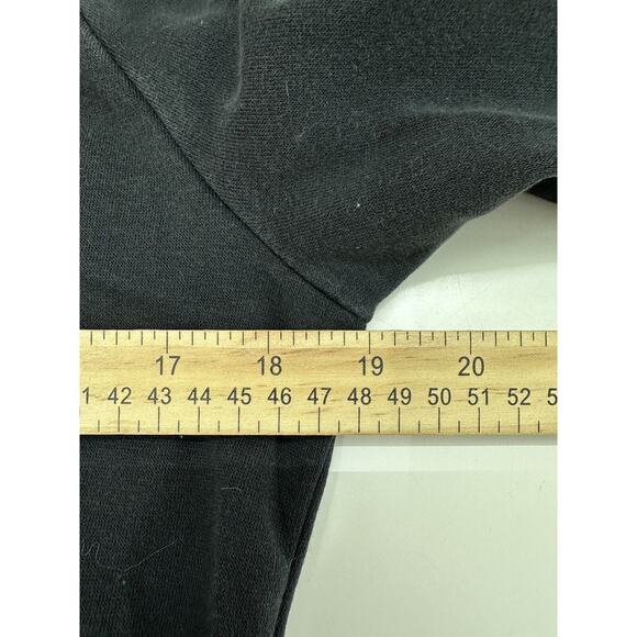Adidas Womens Sweatshirt Size Small Black Crewneck Long Sleeve - Picture 13 of 16